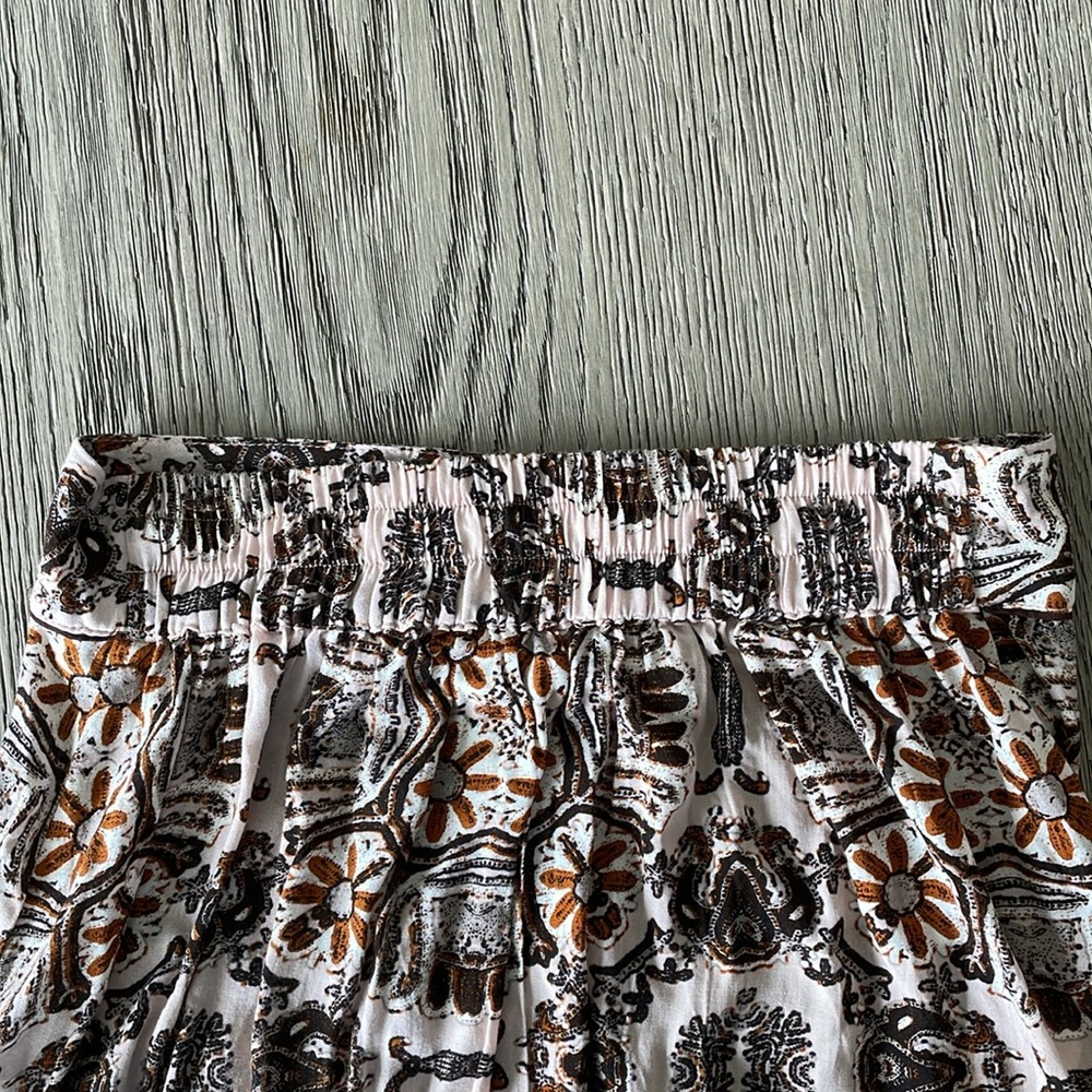 Cleobella, Elegant Brown Patterned Maxi Skirt, Wi… - image 6